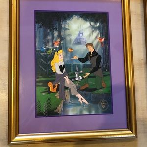 Disney 1999 Commemorative Lithograph, Sleeping Beauty